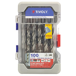 TIVOLY 11452070015 - Coffret 19 forets HSS Ø1–10 mm