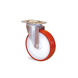 Guitel Hervieu Roulette pivotante 100 mm - Frein - Ethanyl®