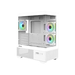 ZALMAN CHRONIX V2 ZM-CHROV2WH - Blanc - Moyen tour ATX