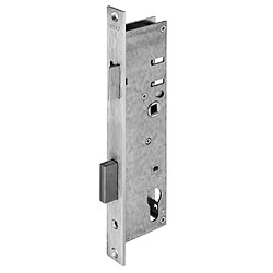 WILKA 453 W - Serrure à larder 19 mm Droite - Noir