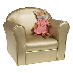 Amadeus Fauteuil club enfant dore