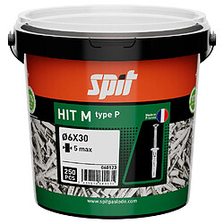 SPIT HIT M 6x30 - Bidon 1000 - Orange