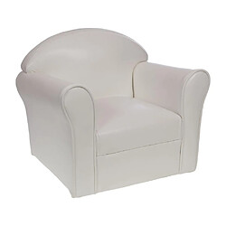 Amadeus Fauteuil club enfant blanc