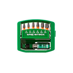 SPAX BITbox BITBOX-SPAX - Vert - 6 pièces T-STAR Plus