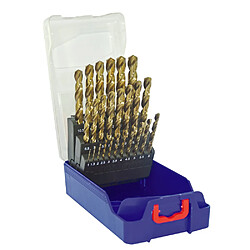 Tivoly 11455070017 - Forets métal HSS-E5 25 pcs Ø1–13 mm