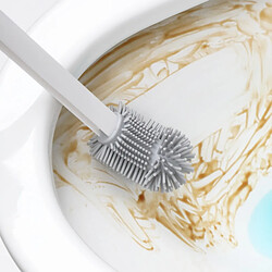 Acheter Inf Brosse WC courbée - 37 cm - blanc