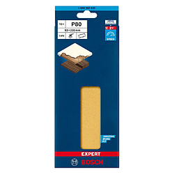 Bosch Expert C470 - Feuilles abrasives 93 x 186 mm - G60 - 10 pcs