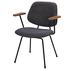 Amadeus Chaise Arnold grise (lot de 2)