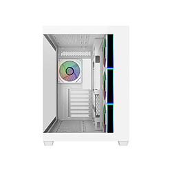 Avis COOLER MASTER Elite 681 - Blanc - Mid-Tower Verre 270°