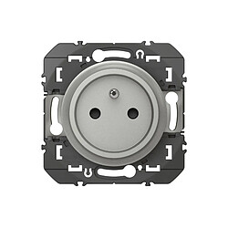 Prise Easyréno 2P+T 16A Dooxie - aluminium - Legrand