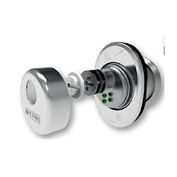 MOTTURA 94650/750 - Serrure de surface 50 mm - Chrome poli