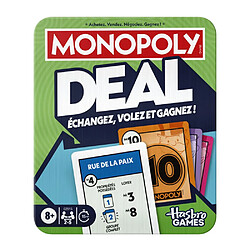 Hasbro Monopoly Deal Deluxe - Boîte métal
