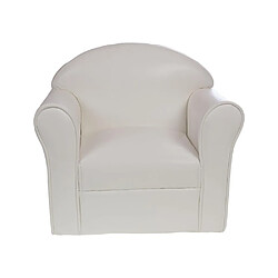 Amadeus Fauteuil club enfant blanc