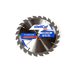 WellCut WP2418016 - 180 mm TCT - 40 dents - 16 mm