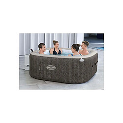 Bestway Lay-Z-Spa Cabo MaxHold HydroJet 6 - Rotin brun - 4-6 pers