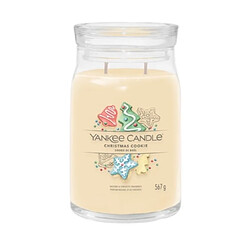 YANKEE CANDLE Bougie signature Christmas Cookie grand modèle