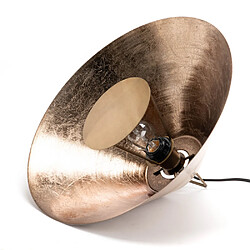 Amadeus Lampe de table Samy 25 W champagne modèle moyen