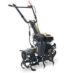 Gardeo Pro Motoculteur thermique à arbre horizontal 79 CC - 6 fraises - largeur de travail 60cm
