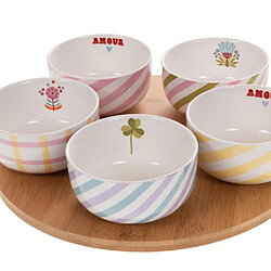 Amadeus Coffret plateau et ses 5 bols candy