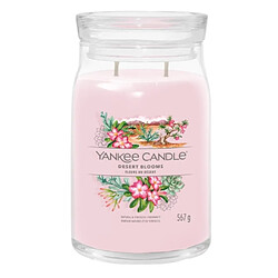 YANKEE CANDLE Bougie signature Fleurs du désert grand modèle
