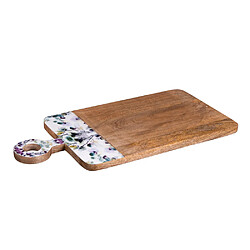 Table Passion Planche à découper Garden en manguier 42 x 20,5 cm