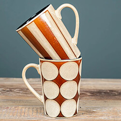 Avis Table Passion Coffret de 2 mugs Shelby 55 cl