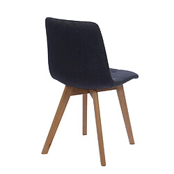 Amadeus Chaise Archibald grise (lot de 2)