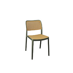 Amadeus Chaise Karl kaki (lot de 4)