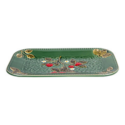 Table Passion Plat rectangulaire Charlotte 34x21 cm