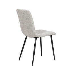 Amadeus Chaises Curt grises (lot de 4)