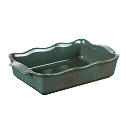 Table Passion Plat à four rectangle Ely 36x21x8 cm vert