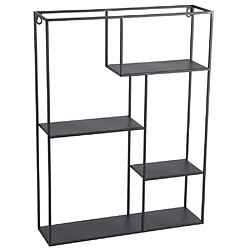 Table Passion Étagère murale métal rectangle 60x45 cm