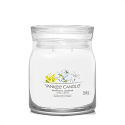 YANKEE CANDLE Bougie signature jasmin de minuit modèle moyen