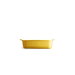 Emile Henry Plat à four rectangle jaune 22 cm