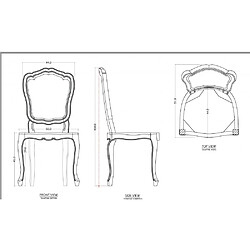 Amadeus Chaise Apolline (lot de 2)