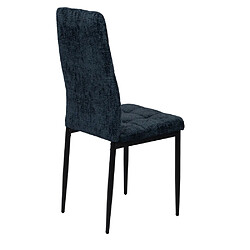 Amadeus Chaise Zurick bleue (lot de 2)