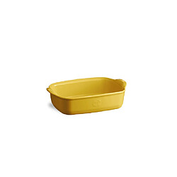 Emile Henry Plat à four rectangle jaune 22 cm