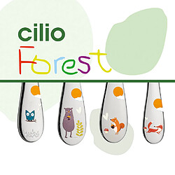 Cilio Couverts enfants Forest 4 pièces