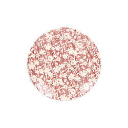 Table Passion Assiette à dessert Léa rouge 21 cm (lot de 6)