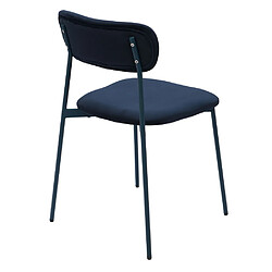 Amadeus Chaise Elma bleue (lot de 2)