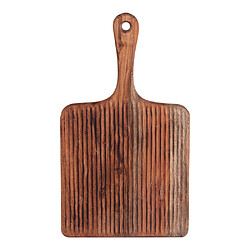 Table Passion Planche à découper manche strié 44x25 cm Wild