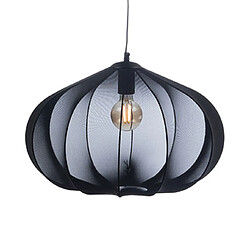 Mes Suspension 50x50x115 cm effet résille noir - LAURE