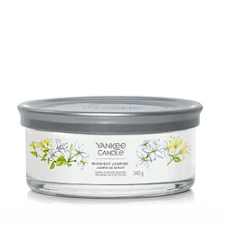 YANKEE CANDLE Bougie signature jasmin de minuit 5 mèches