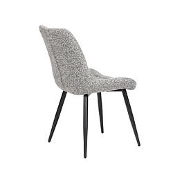 Amadeus Chaises Cristo grises claires (lot de 4)