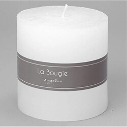 Amadeus Bougie gros cylindre blanc (lot de 6)