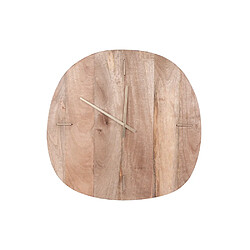 Table Passion Horloge manguier 50x48 cm