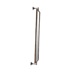 Avis Mes Miroir mural vintage 40x21x106 cm en fonte d'aluminium doré