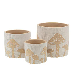 Amadeus Cache pot champignon 11 cm