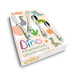 Avis Cilio Couverts enfants Dino 4 pièces