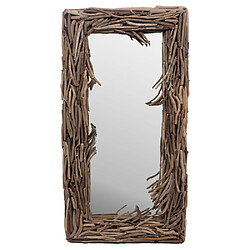 Amadeus Miroir en bois flotté Maldives